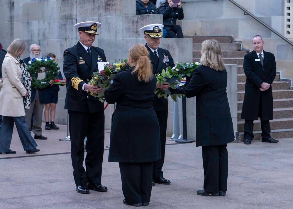 Adm. Steve Koehler visit to Canberra, Australia