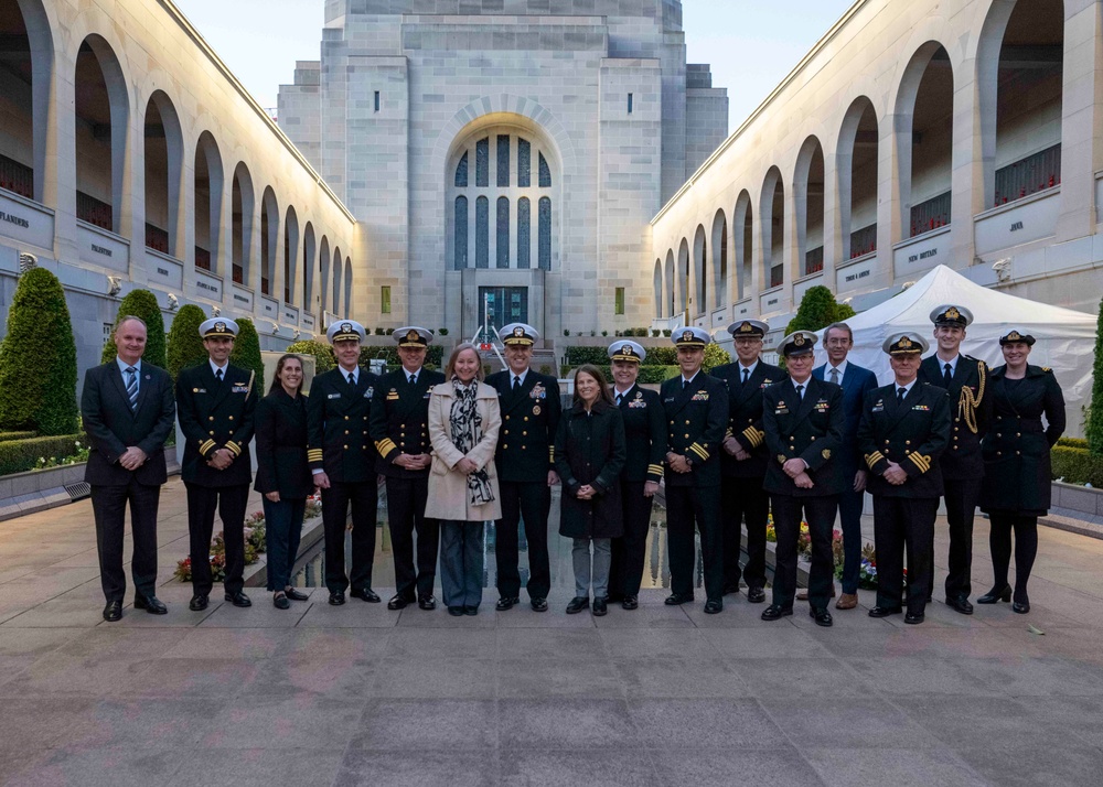 Adm. Steve Koehler visit to Canberra, Australia