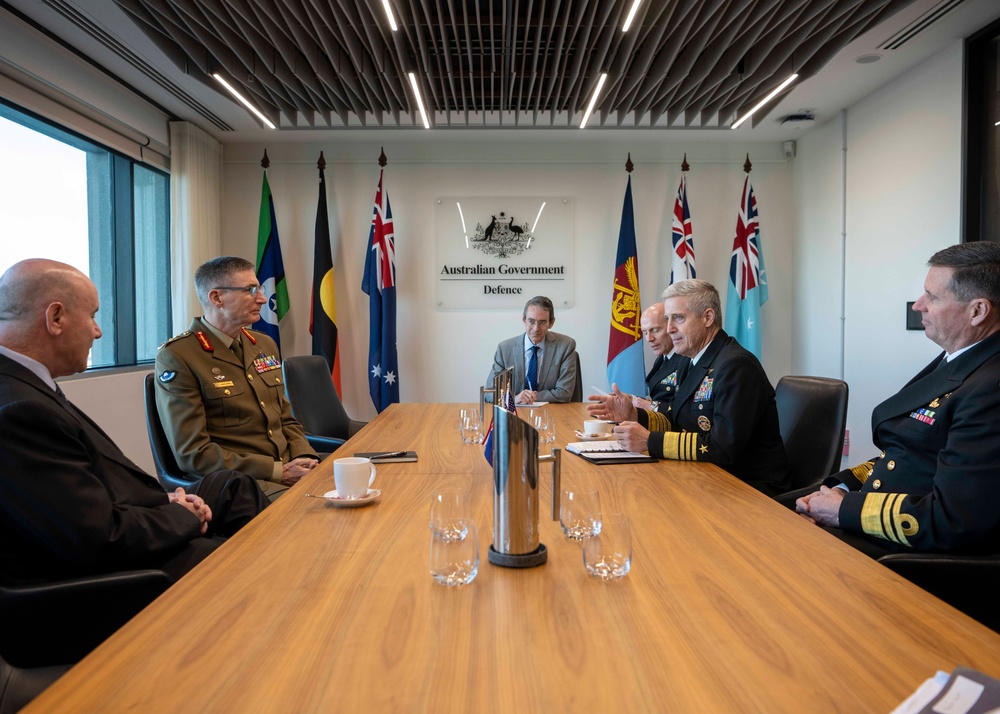 Adm. Steve Koehler visit to Canberra, Australia