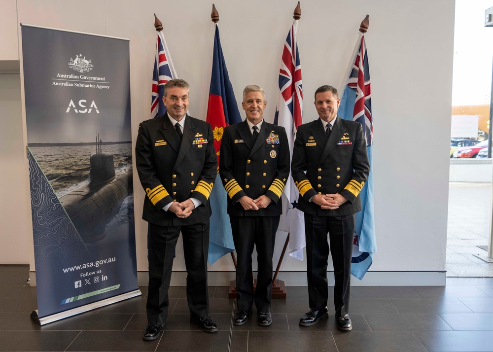 Adm. Steve Koehler visit to Canberra, Australia