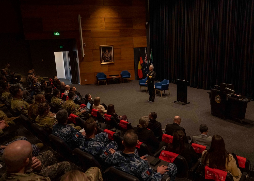 Adm. Steve Koehler visit to Canberra, Australia