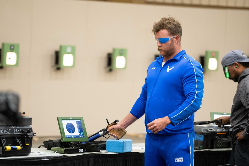 2024 Warrior Games | Shooting | Team Air Force | SSgt Garret Corbett