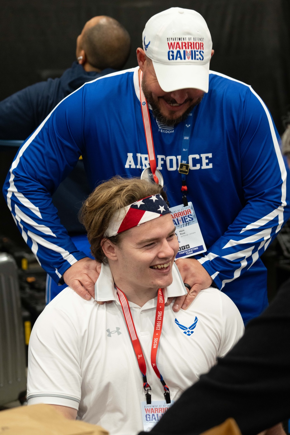 2024 Warrior Games | Shooting | Team Air Force | MSgt Mark Rose | SrA Sean Stutson