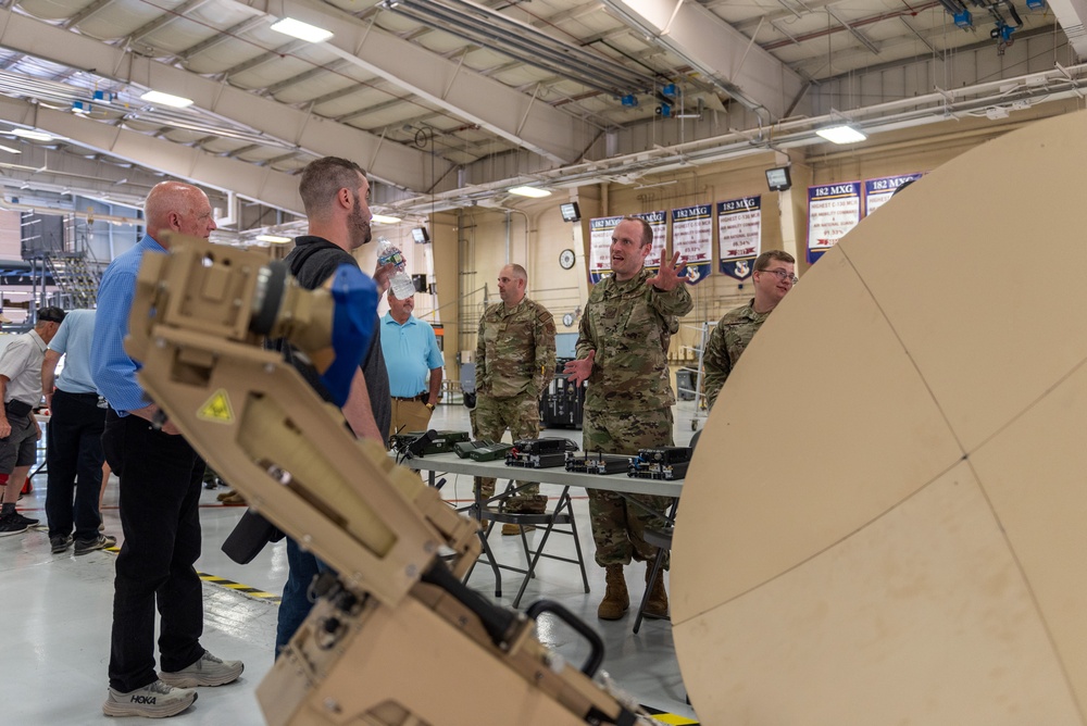 182nd Airlift Wing hosts ESGR &quot;Breakfast with the Boss&quot; Boss Lift June 18, 2024