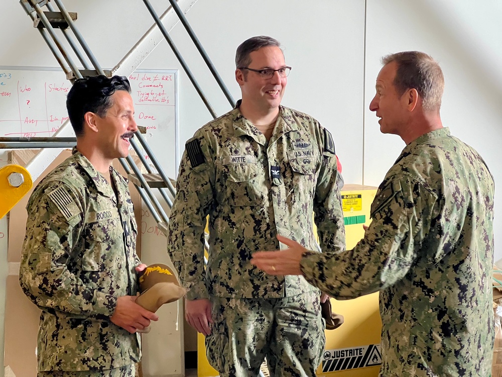 CNR Visits Undersea Rescue Command