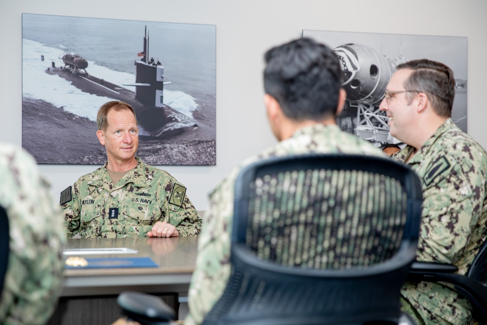 CNR Visits Undersea Rescue Command