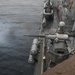 Sailors aboard the USS Howard conduct a live fire exercise in the Pacific Ocean
