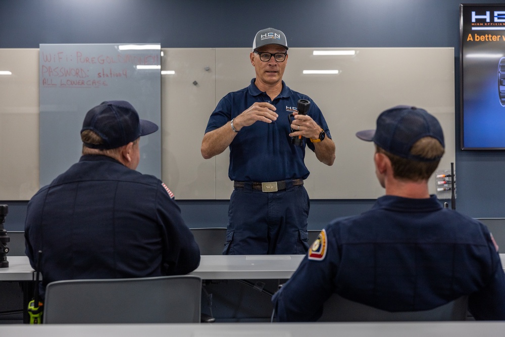 Camp Pendleton Fire Department receives new fire hose nozzles