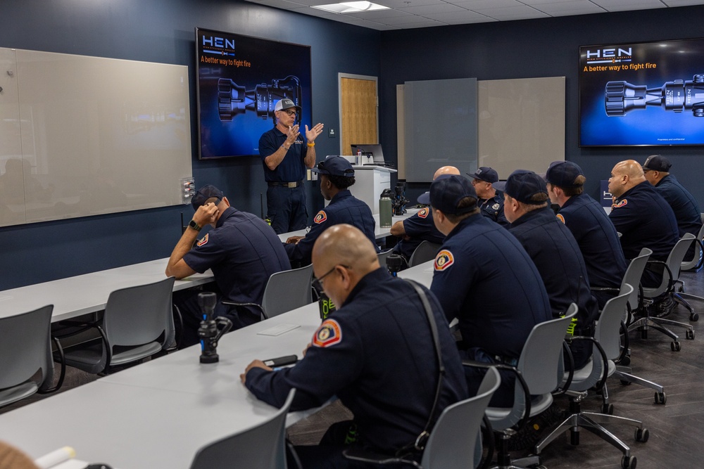 Camp Pendleton Fire Department receives new fire hose nozzles