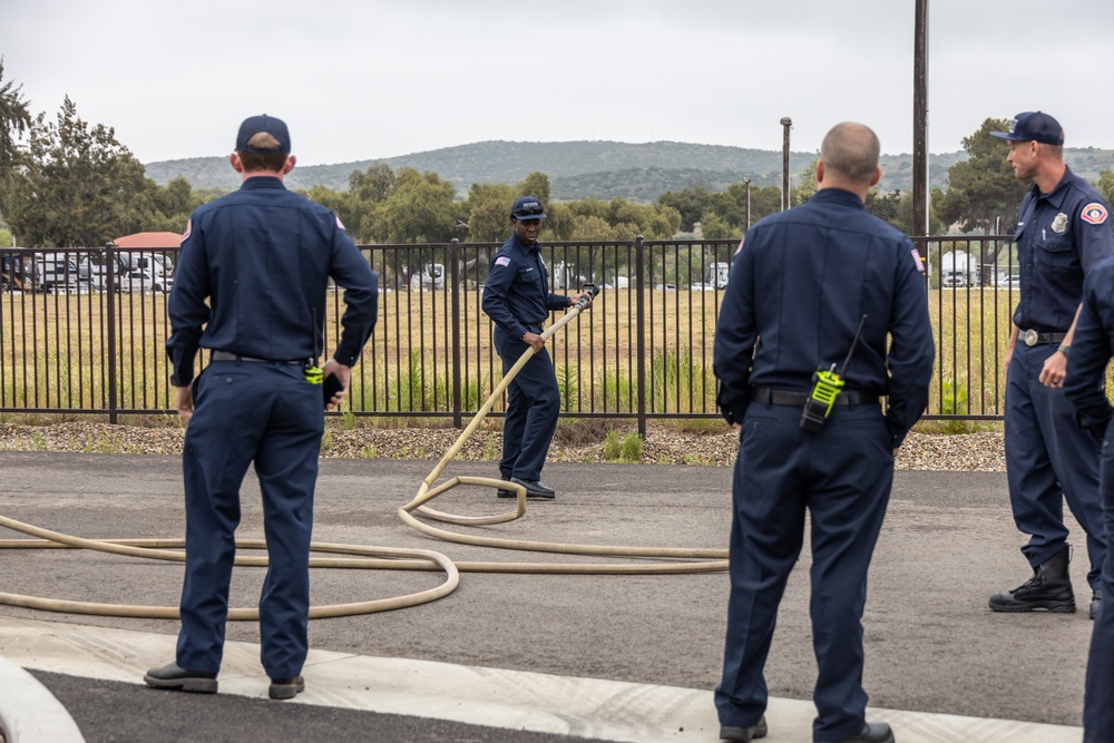 Camp Pendleton Fire Department receives new fire hose nozzles