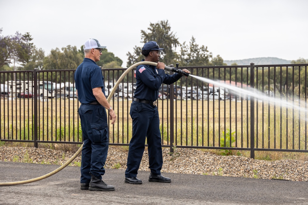 Camp Pendleton Fire Department receives new fire hose nozzles