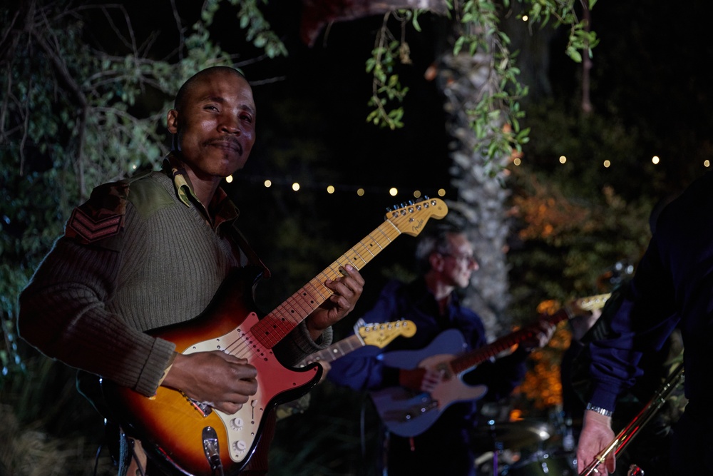 U.S. Air Forces Africa Band Performs with Botswana Defence Force Band