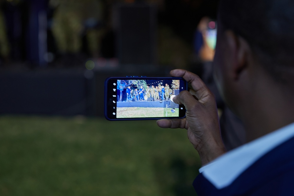 U.S. Air Forces Africa Band Performs with Botswana Defence Force Band