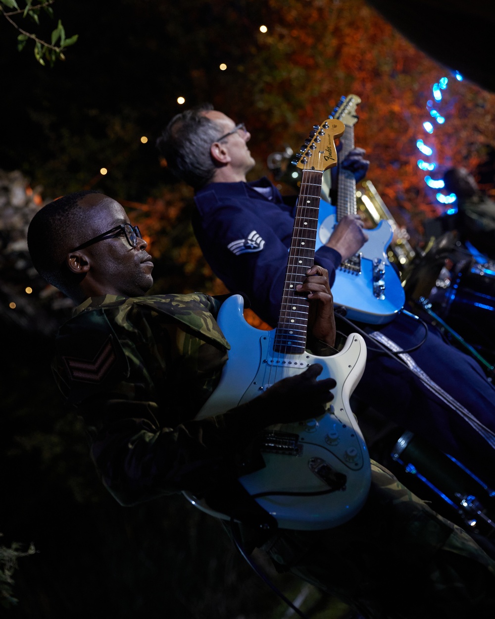 U.S. Air Forces Africa Band Performs with Botswana Defence Force Band