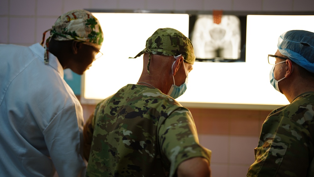 US and Chad forces conduct military medical exercise in N'Djamena