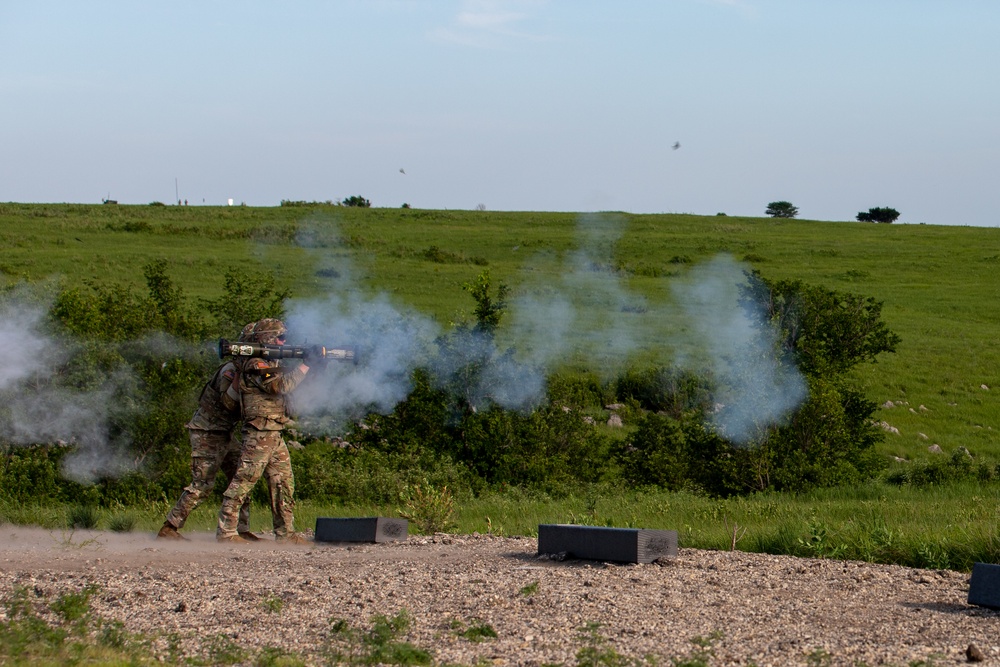 III Armored Corps Best Squad Competition 2024 AT-4 Range