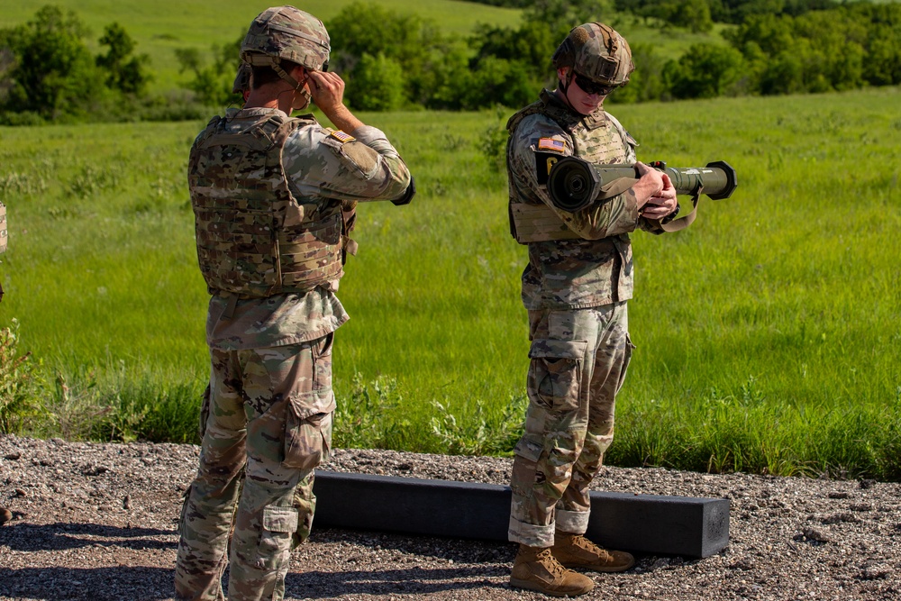 III Armored Corps Best Squad Competition 2024 AT-4 Range