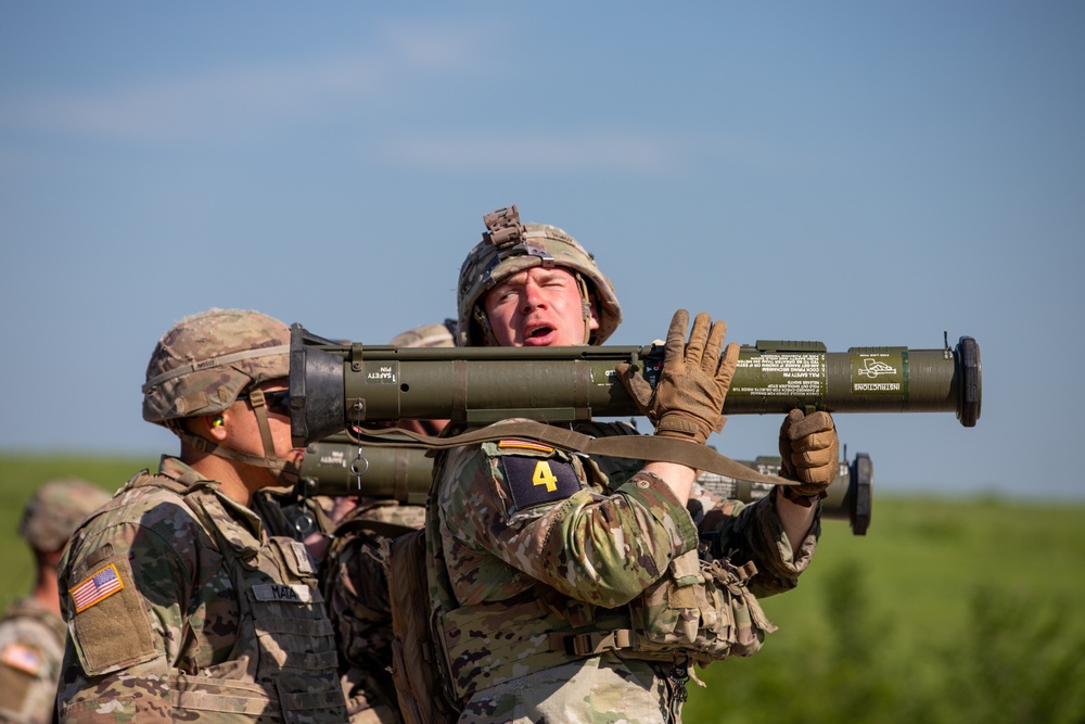 III Armored Corps Best Squad Competition 2024 AT-4 Range