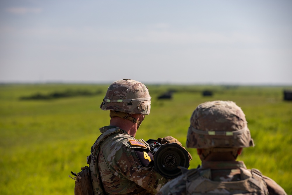 III Armored Corps Best Squad Competition 2024 AT-4 Range