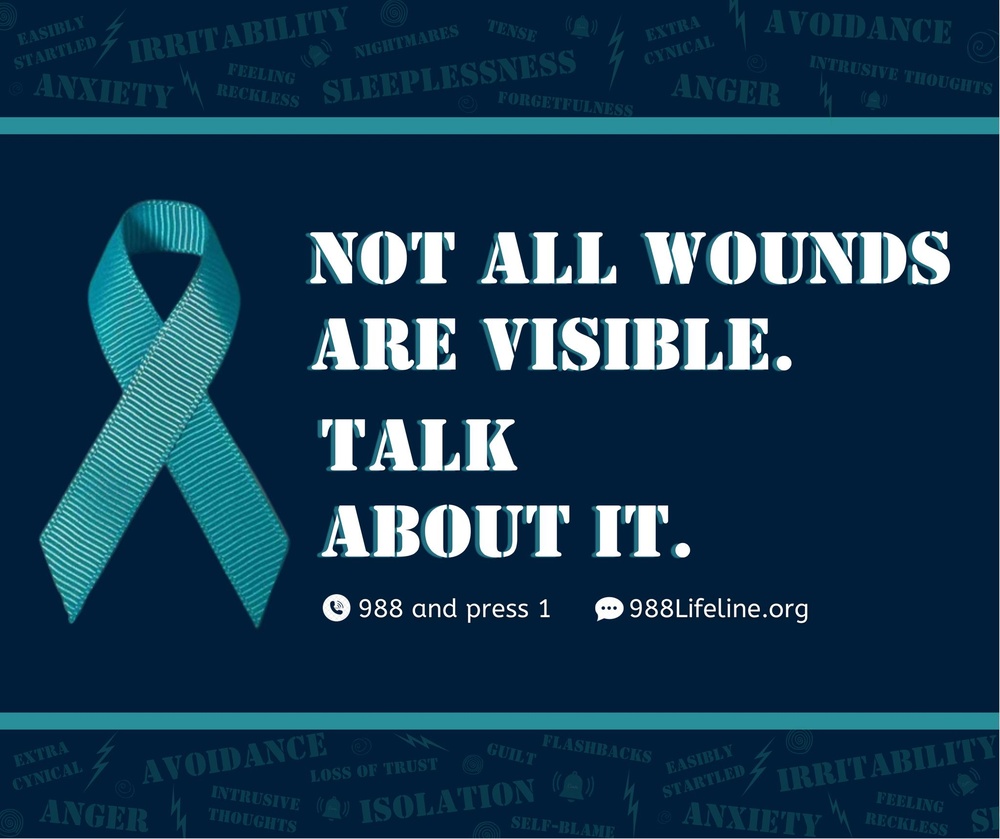 PTSD Awareness Month Graphic