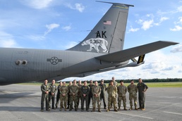 168th Wing takes Airmen to the skies during Red Flag Alaska Aerial Refueling Mission