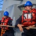 Man Overboard Drill onboard USS Curtis Wilbur (DDG 54)