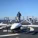 UAS Launches from USS Curtis Wilbur