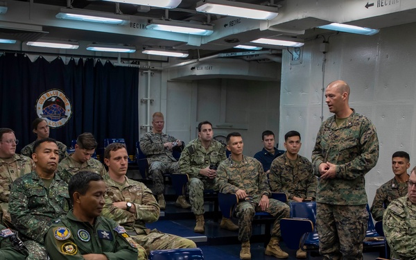 AFP and U.S. Forces Conduct Joint Bilateral Fires Staff Engagement