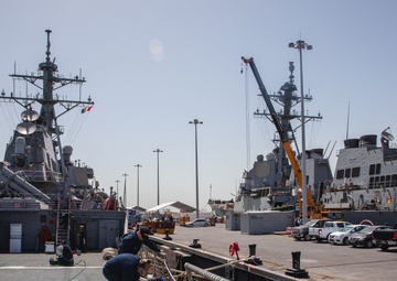 USS John S. McCain Conducts Routine Daily Operations while in Manama, Bahrain