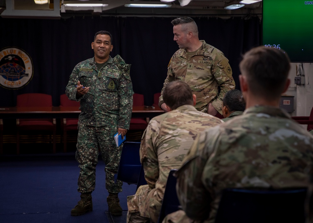 AFP and U.S. Forces Conduct Joint Bilateral Fires Staff Engagement