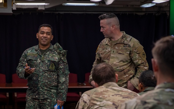 AFP and U.S. Forces Conduct Joint Bilateral Fires Staff Engagement