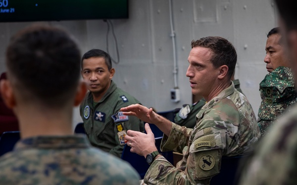AFP and U.S. Forces Conduct Joint Bilateral Fires Staff Engagement