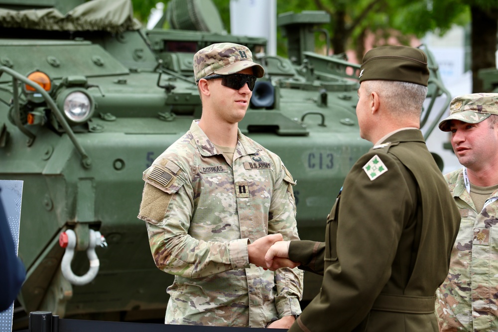 3rd ABCT command team participates in EUROSATORY 2024