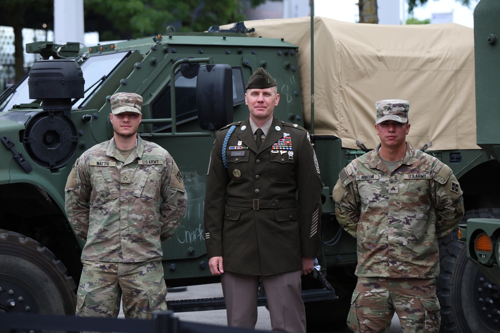 3rd ABCT command team participates in EUROSATORY 2024