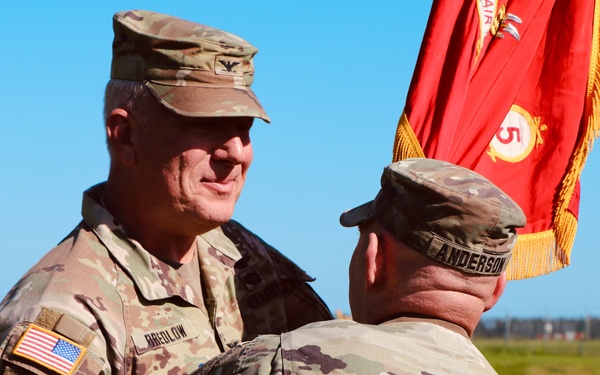 5th Battalion; 4th Air Defense Artillery Regiment Change of Command Ceremony
