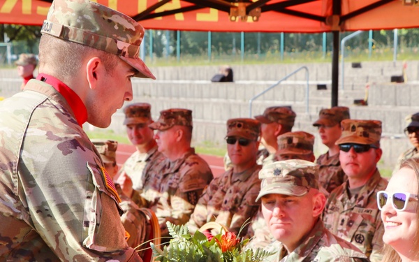 5th Battalion, 4th Air Defense Artillery Regiments Change of Command Ceremony