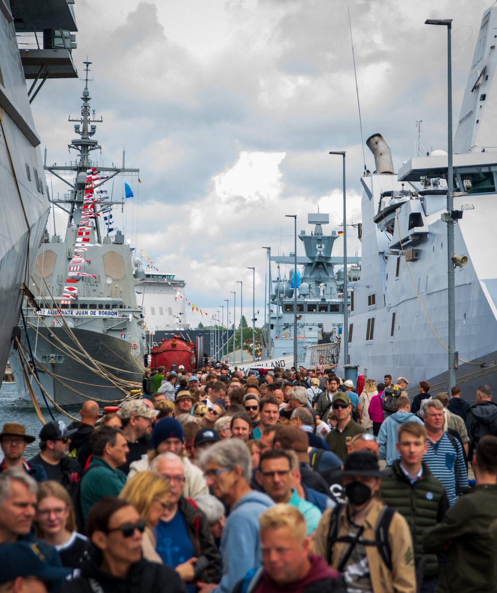 USS New York Hosts Tours In Kiel, Germany