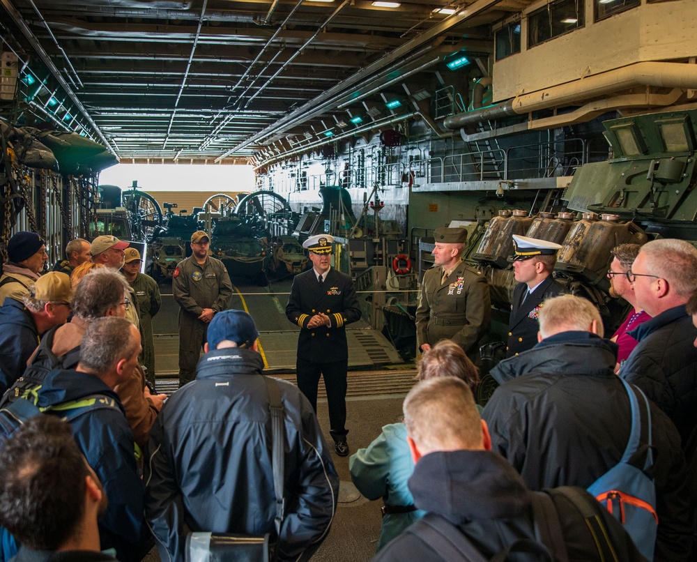 USS New York Hosts Tours In Kiel, Germany