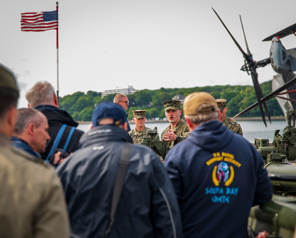 USS New York Hosts Tours In Kiel, Germany