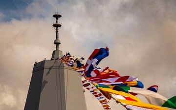 USS New York Arrives In Kiel, Germany