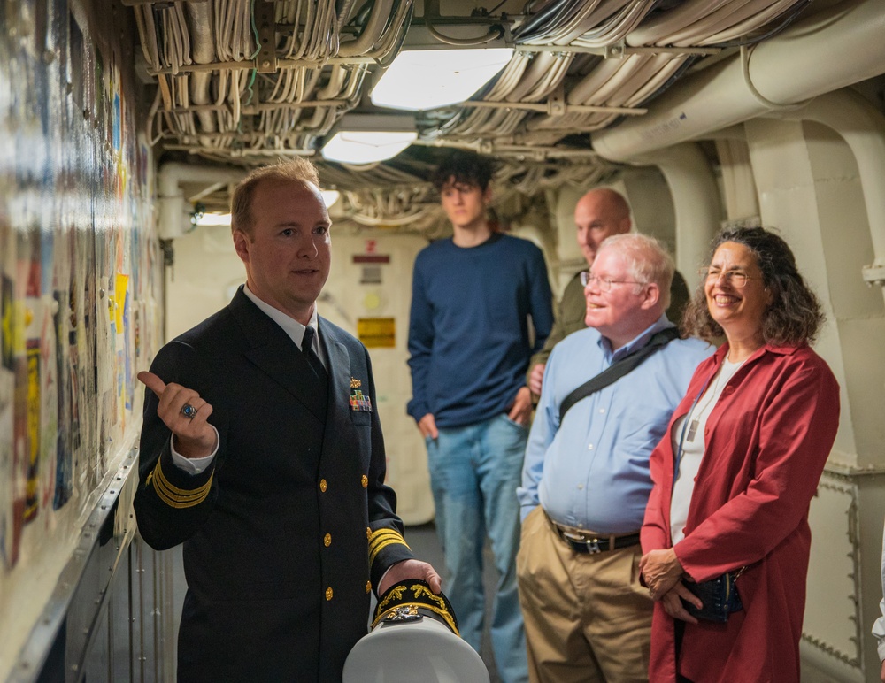 USS New York Hosts Tours In Kiel, Germany