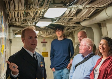 USS New York Hosts Tours In Kiel, Germany