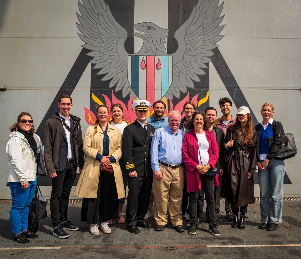 USS New York Hosts Tours In Kiel, Germany