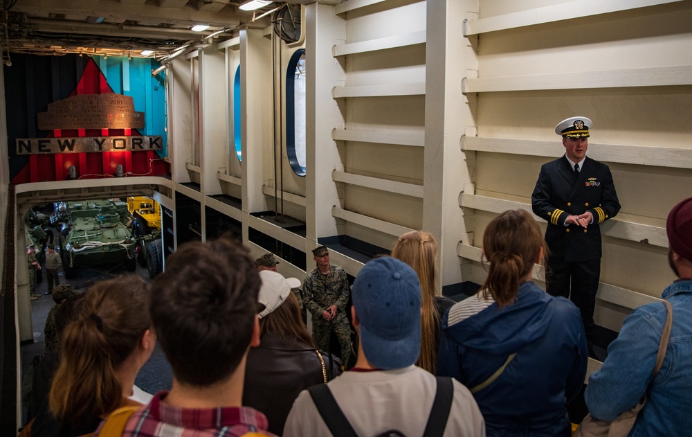 USS New York Hosts Tours In Kiel, Germany