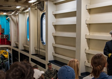 USS New York Hosts Tours In Kiel, Germany