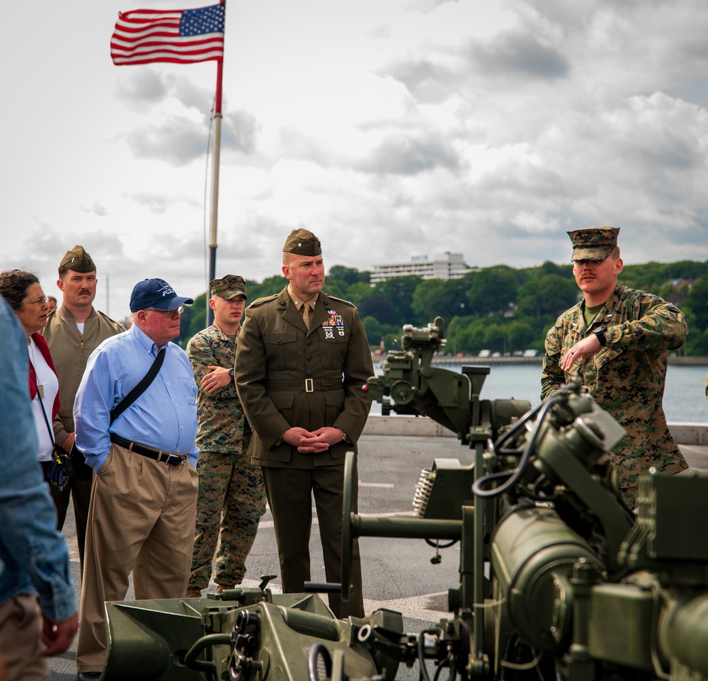 USS New York Hosts Tours In Kiel, Germany