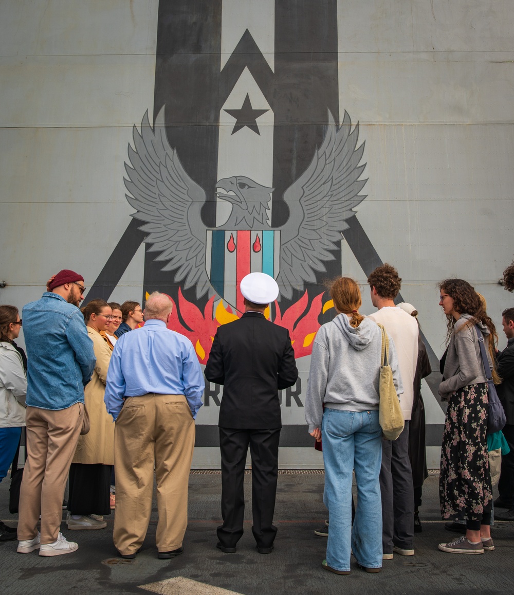 USS New York Hosts Tours In Kiel, Germany