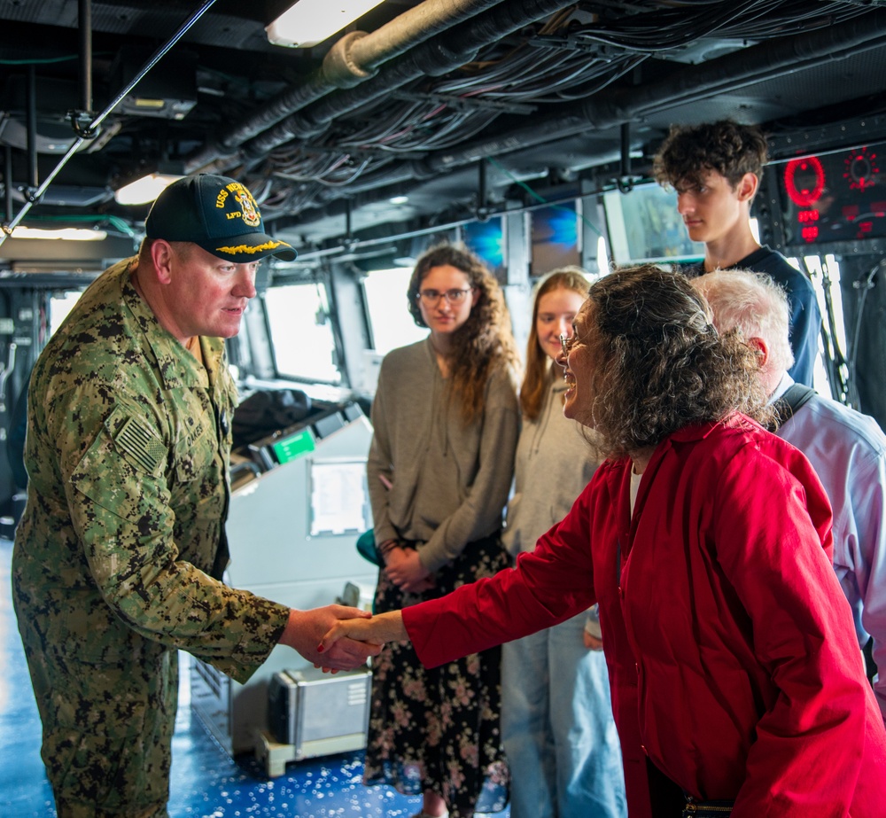 USS New York Hosts Tours In Kiel, Germany