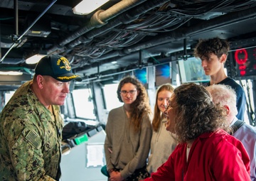 USS New York Hosts Tours In Kiel, Germany