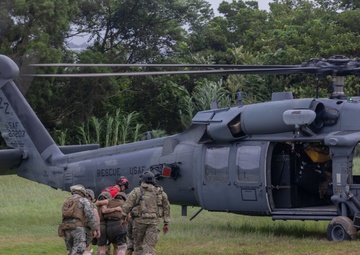 3rd MLG Conducts Simulated Humanitarian Assistance and Disaster Relief